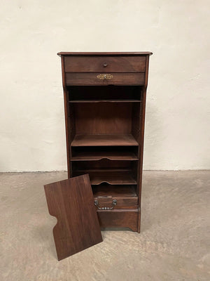 Tambour front cabinet