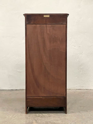 Tambour front cabinet