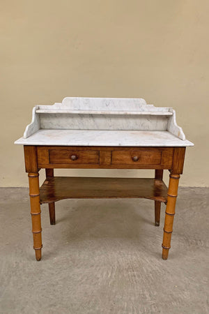 Marble top washstand