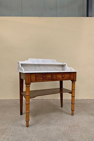 Marble top washstand