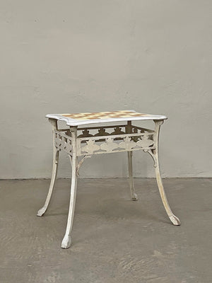 Art Nouveau tile top table