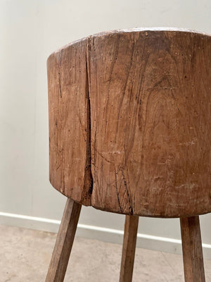 Tall butcher's block table