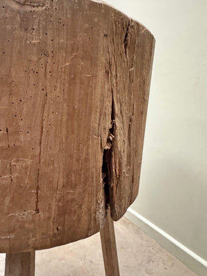 Tall butcher's block table
