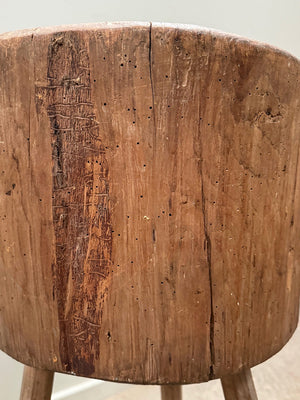 Tall butcher's block table