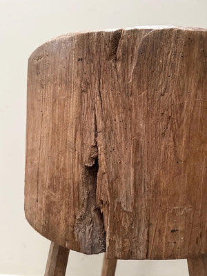 Tall butcher's block table