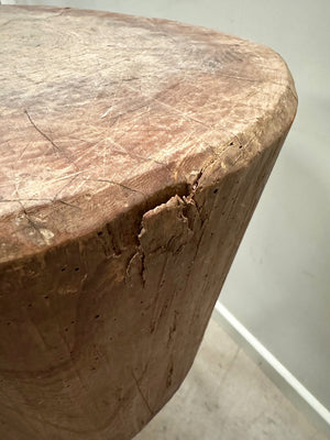 Tall butcher's block table
