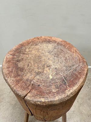 Tall butcher's block table