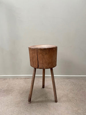 Tall butcher's block table