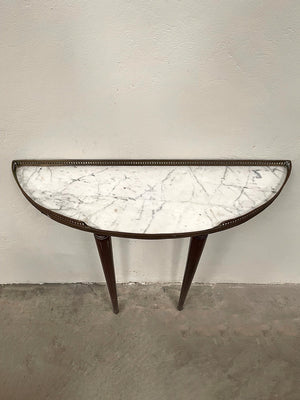 Petite demi lune console