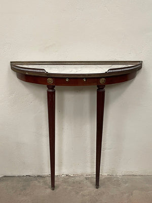 Petite demi lune console