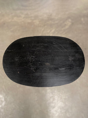 Ebonised occasional table