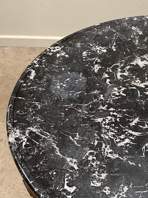 Marble top gueridon table
