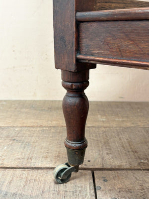 Oak serving table