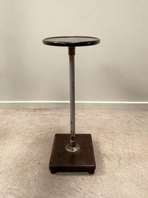 Oval top side table