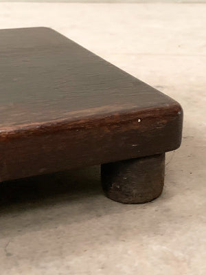Oval top side table