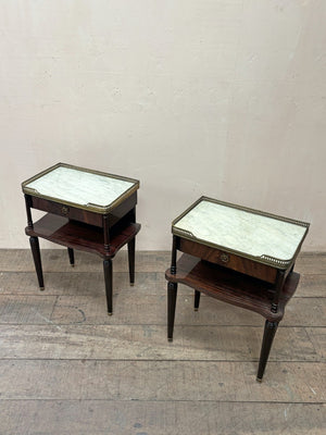 Pair of 1950's bedsides