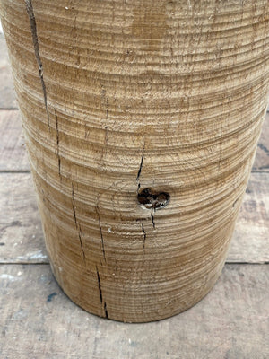 Pair of oak stools/side tables (each £250+ VAT)
