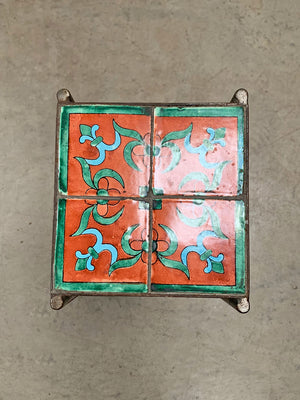 Pair of tile top stands (Reserved)