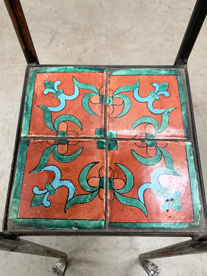 Pair of tile top stands (Reserved)