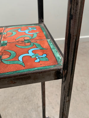 Pair of tile top stands (Reserved)