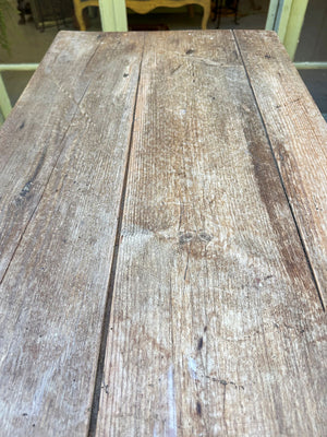Simple pine desk