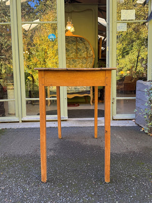 Simple pine desk