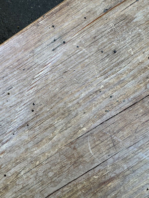 Simple pine desk