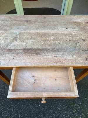 Simple pine desk