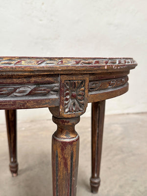 Slate top coffee / side table