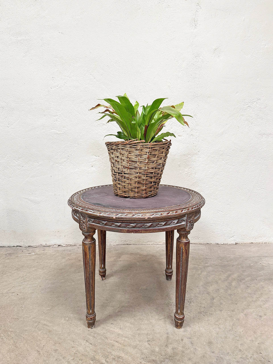 Slate top coffee / side table