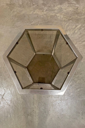 Hexagon side table