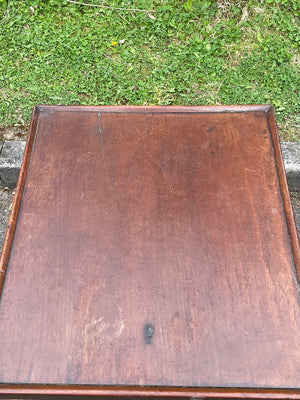 Turned legs side table