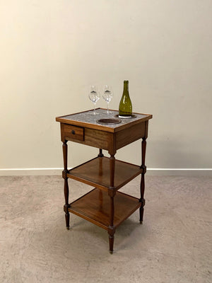 Tiered wine cooler table