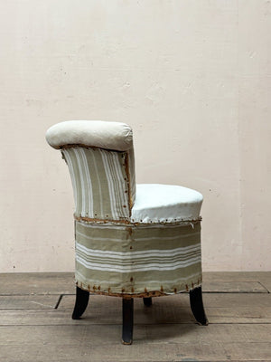 Trio of occasional chairs (priced individually, 'as is')