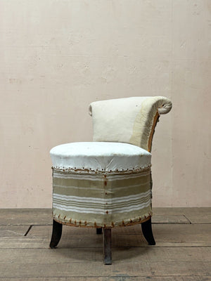 Trio of occasional chairs (priced individually, 'as is')