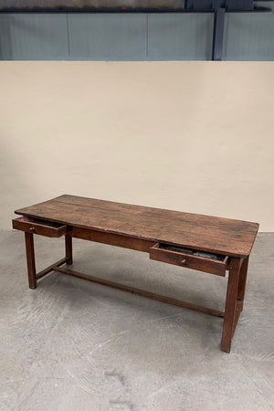 2-drawer farmhouse table