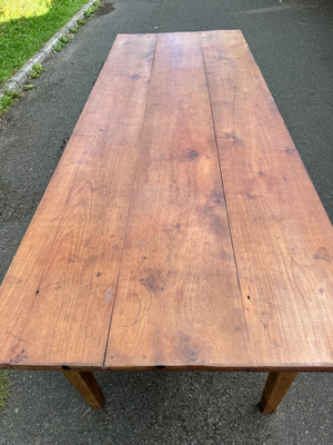 Cherrywood farmhouse table