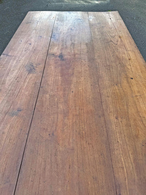 Cherrywood farmhouse table