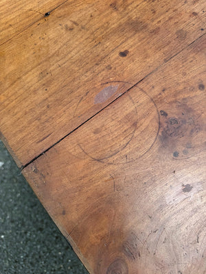 Cherrywood farmhouse table