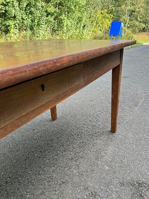 Cherrywood farmhouse table