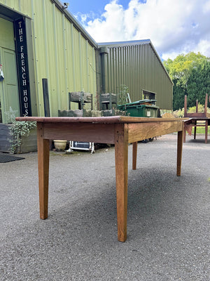 Cherrywood farmhouse table