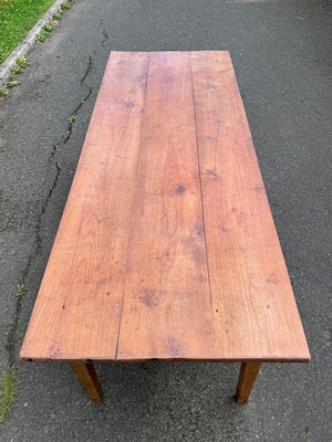 Cherrywood farmhouse table