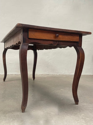 Fruitwood dining table