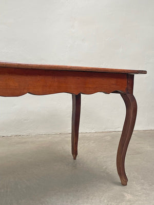 Fruitwood dining table