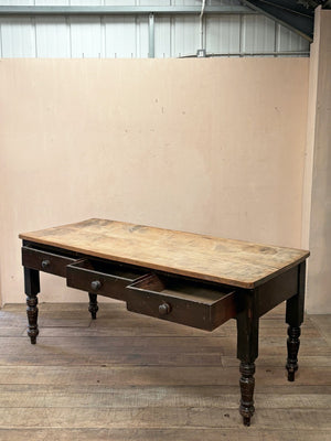 Victorian harvest table