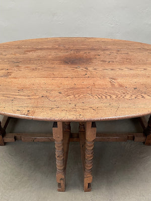 Large oval table