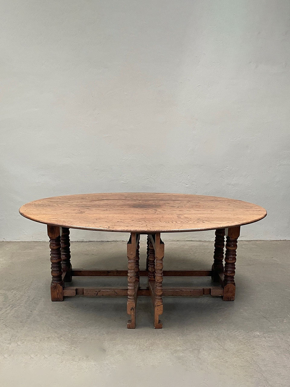 Large oval table