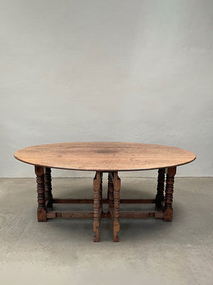 Large oval table