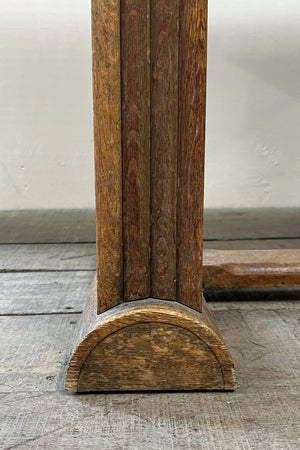 1930's oak table