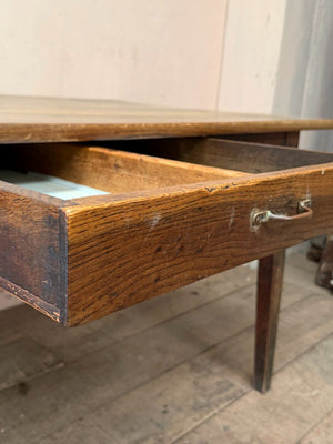 Oak dining table
